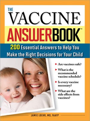 The Vaccine Answer Book - ebook